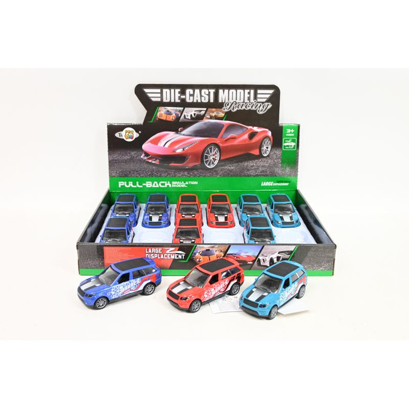 Samochód metal.1:32 napęd teren.No.2 09787