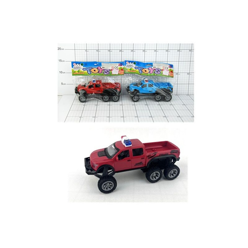 Samochód terenowy 6kołowy w folii 1353608 36088