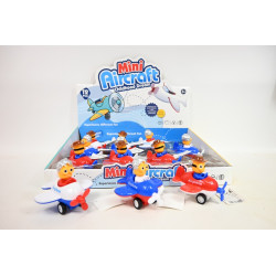 Samolot ludzik 10cm 3kol BSAM1450 71450