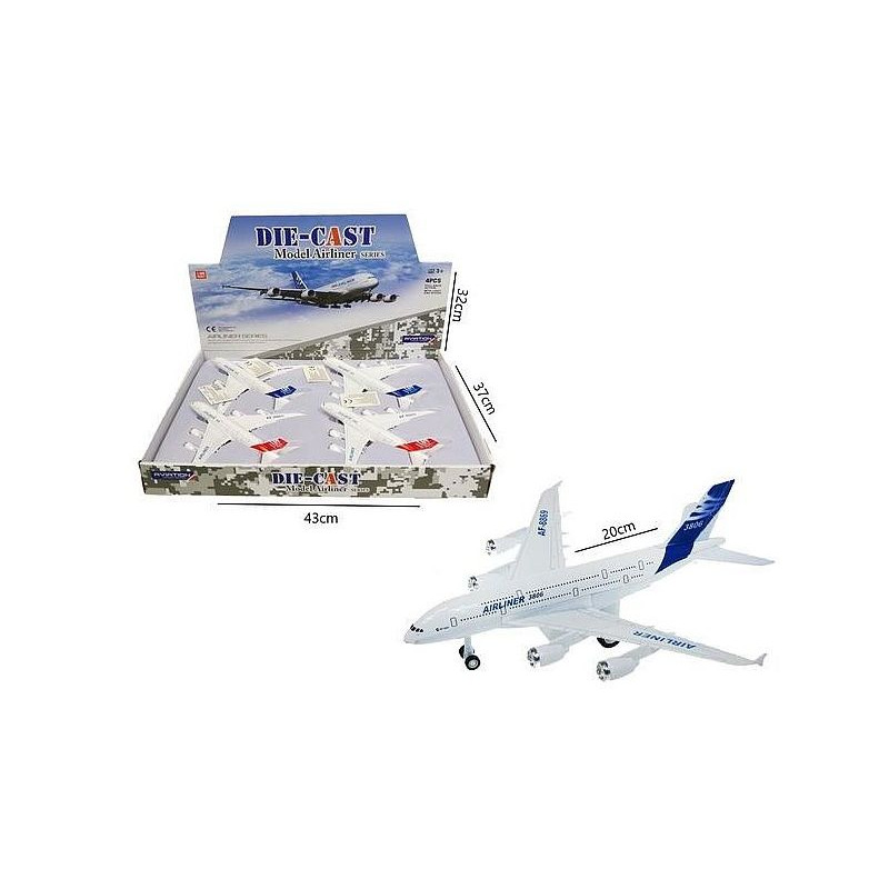 Samolot pasażerski 20cm św/dźw HXML46 48315