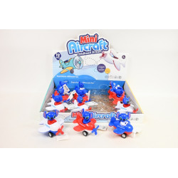 Samolot zwierzątko 10cm 3kol BSAM5199 75199