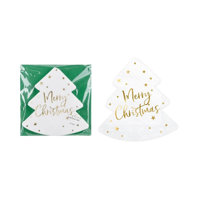 Serwetki Choinka-Merry Christmas 16x16,5 A20 14197