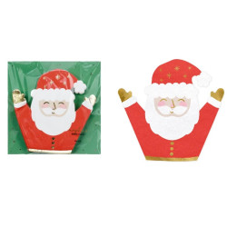 Serwetki Mikołaj mix 16x15cm A20 82882