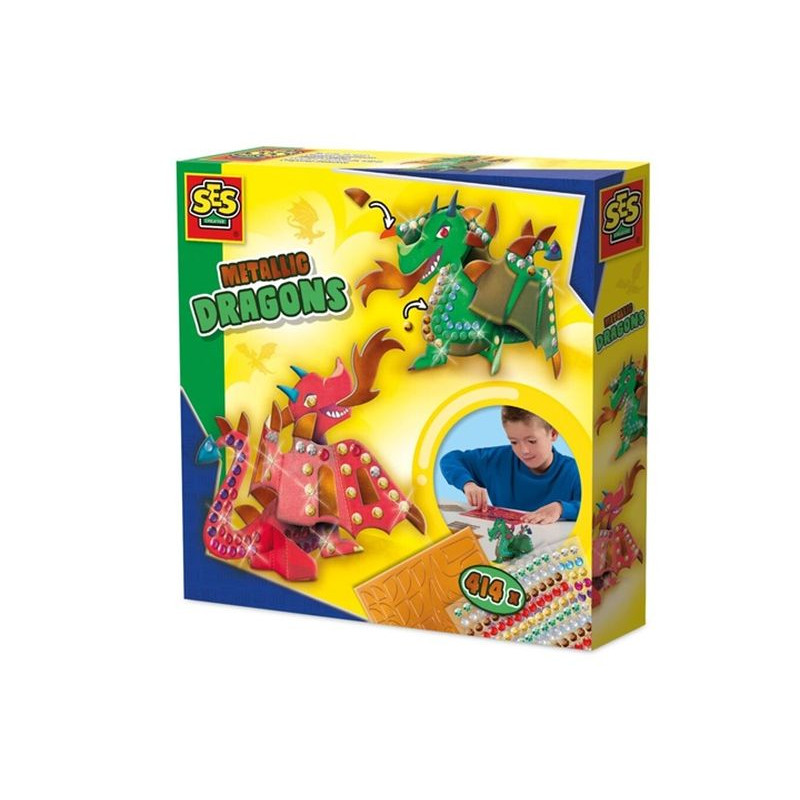 SES Metaliczne smoki 14296 42964