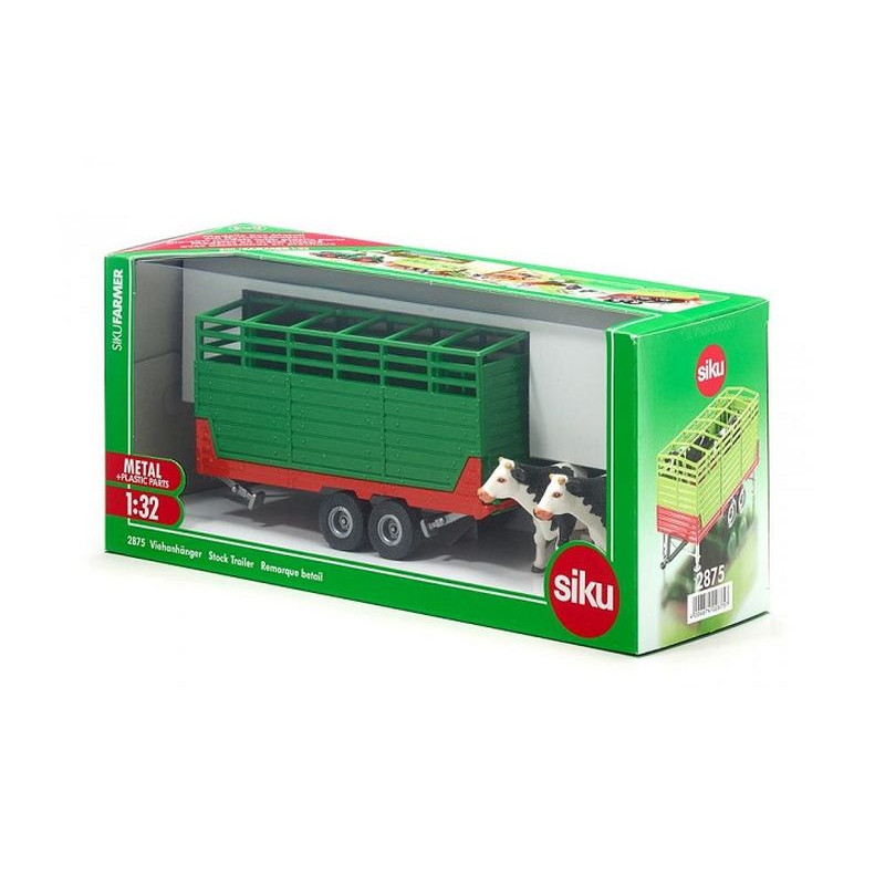 SIKU AKCESORIA przyczepa do przewozu bydła 2875