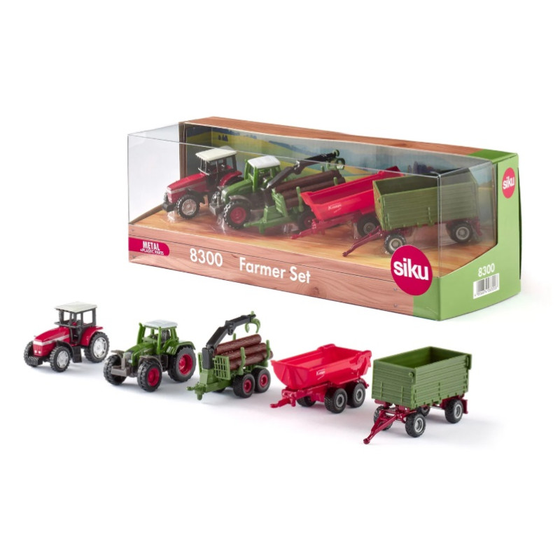 SIKU Farmer Zestaw pojazdów rolniczych 8300