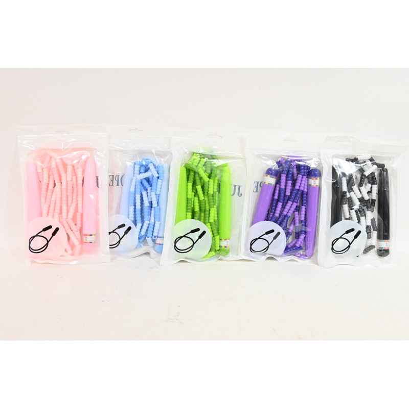 Skakanka 2,6m "koraliki" D45342 77959