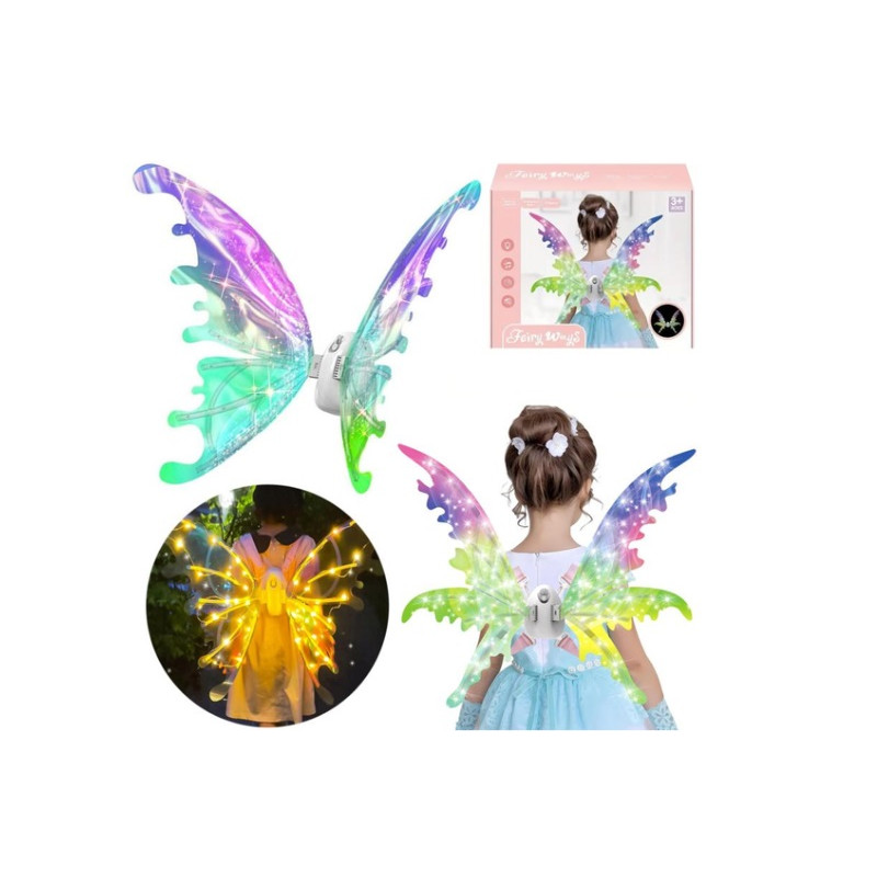 Skrzydełka wróżki ze światłem A-2241 87939