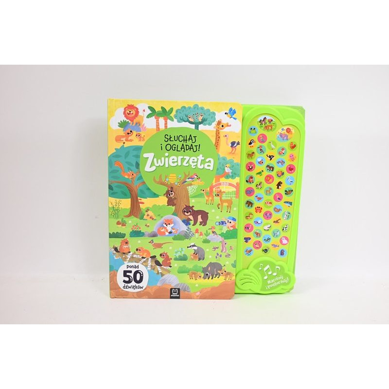 Słuchaj i oglądaj! Zwierzęta Ponad 50dźw 37125