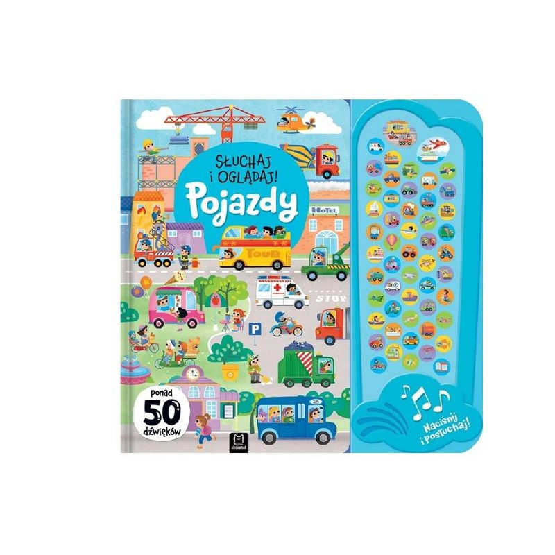 Słuchaj i oglądaj!Pojazdy Ponad 50dźwięków 37118
