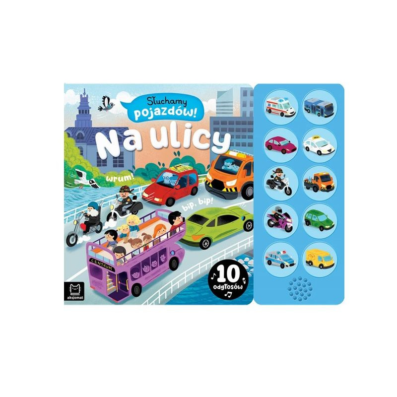 Słuchamy pojazdów! Na ulicy 10odgłosów 39501