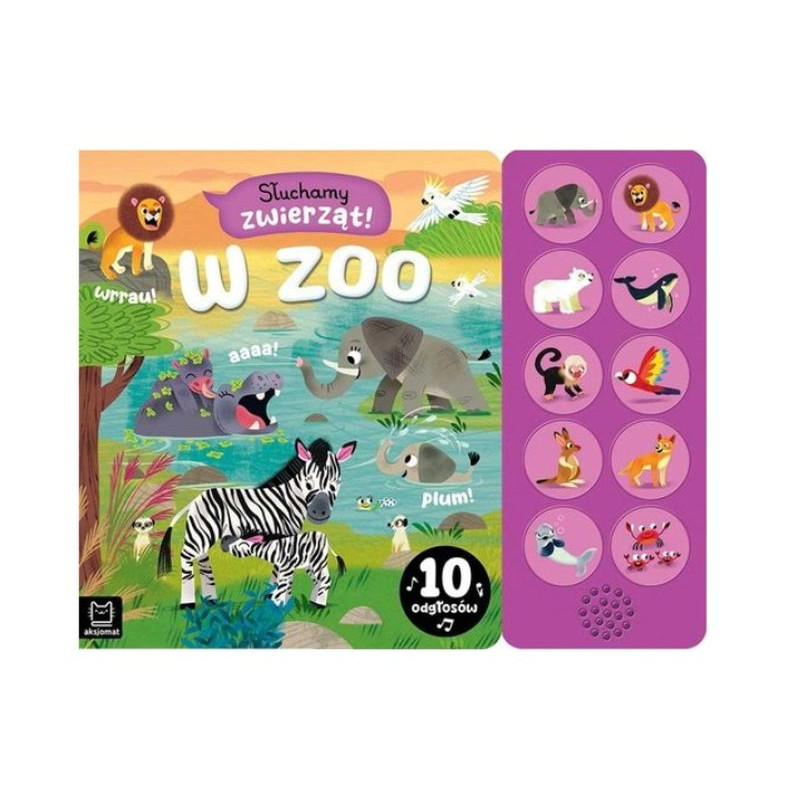 Słuchamy zwierząt! W zoo 10 odgłosów 38146