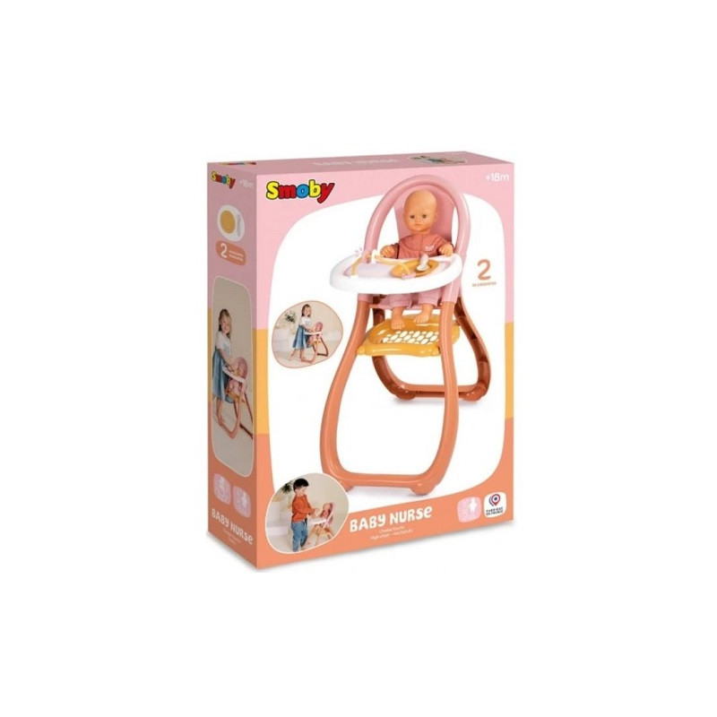 SMOBY Baby Nurse krzesełko do karmienia 220388