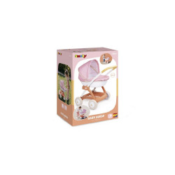SMOBY Baby Nurse wózek z plast.daszkiem 220395