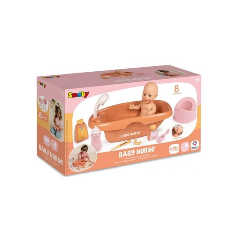 SMOBY Baby Nurse zestaw do kąpieli 220383