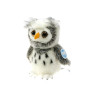 Sowa śnieżna 18cm 48704