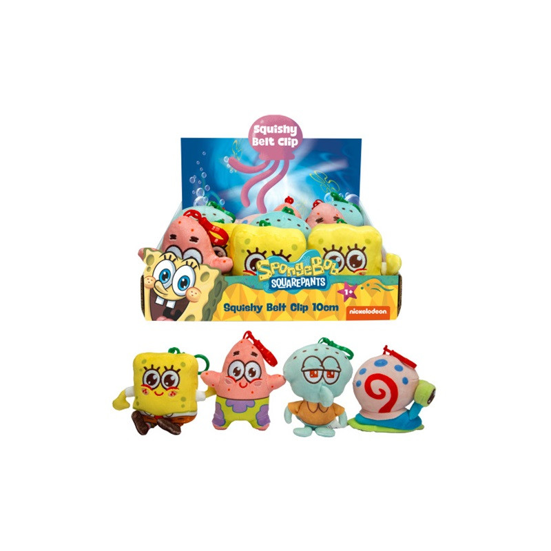 SPONGE BOB brelok suishy 4wz 12/disp 949-1009