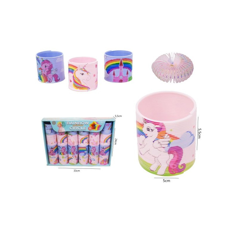 Sprężyna jednorożec 4,5cm 24/disp H13930 51292