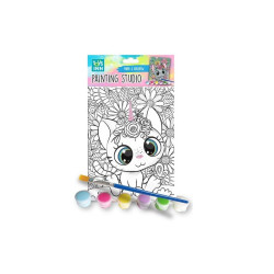 STNUX Canvas Kotek zestaw do malow.STN9438 99438