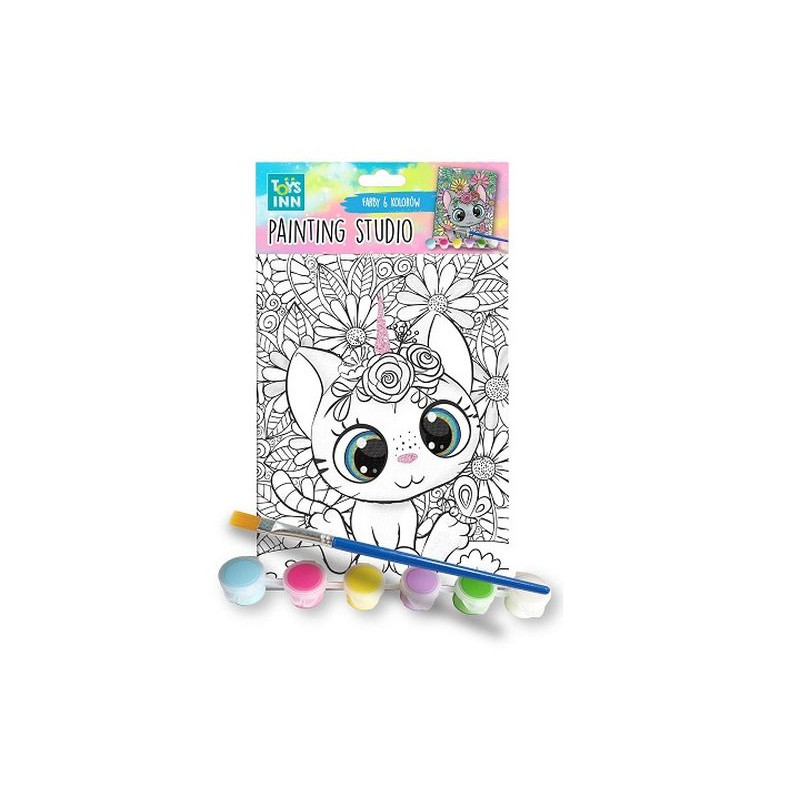 STNUX Canvas Kotek zestaw do malow.STN9438 99438