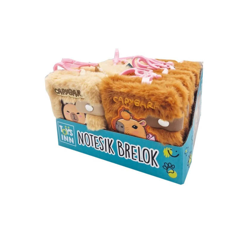 STNUX Notesik brelok kapibara 12/disp 99681