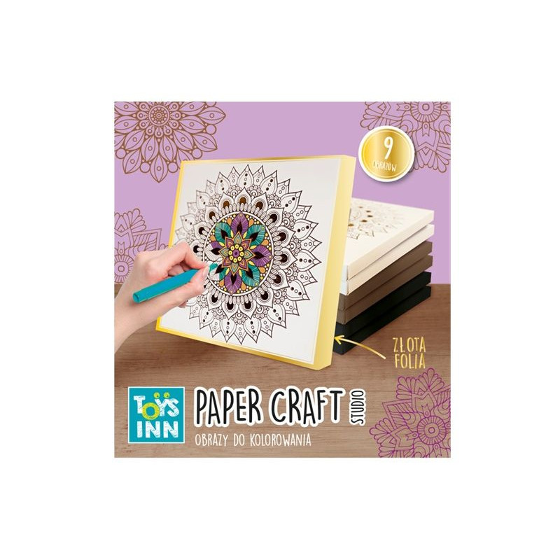 STNUX Obrazy d/malow.Mandala 9szt STN 8882 98882