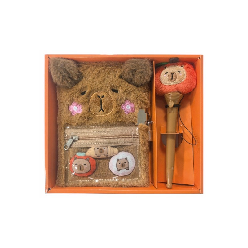 STNUX Pamiętnik kapibara z długop.STN9674 99674