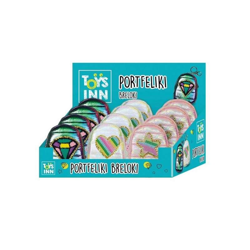 STNUX Portfelik puffy 12szt/disp STN8806 98806