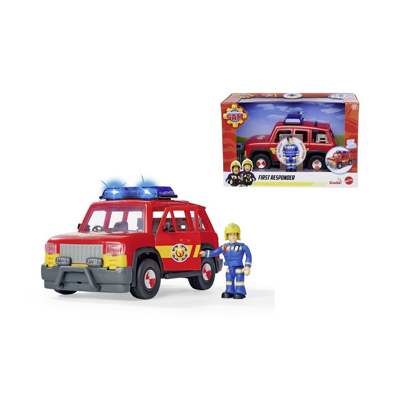 Strażak Sam jeep 4X4 pierwsza pomoc 925-2658