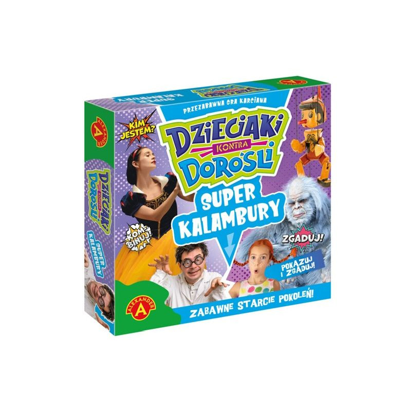 GRA SUPER KALAMBURY DZIECIAKI KONTRA DOROŚLI ALEXANDER