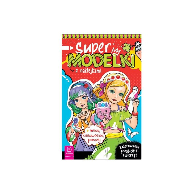 Supermodelki z nakl.Kolorow.przyjac.zwierząt 37941