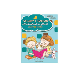 Sylaby i słowa Łatwa nauka czyt.zest.20książ.42290
