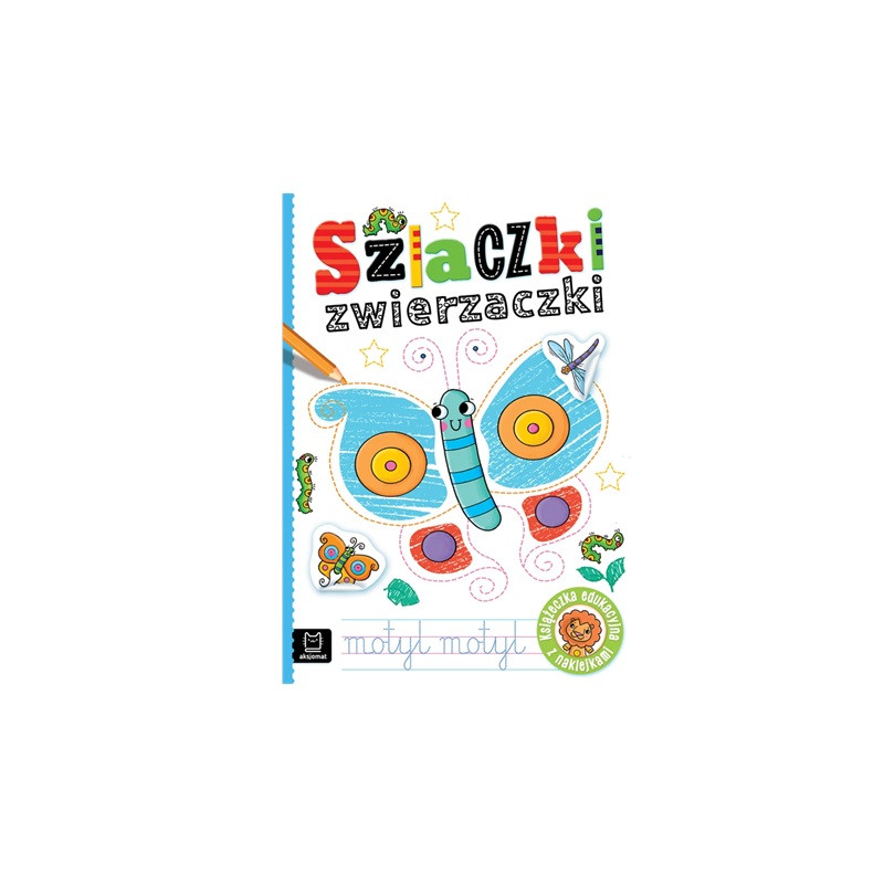 Szlaczki zwierzaczki Eduk.książeczka z nakl.41598