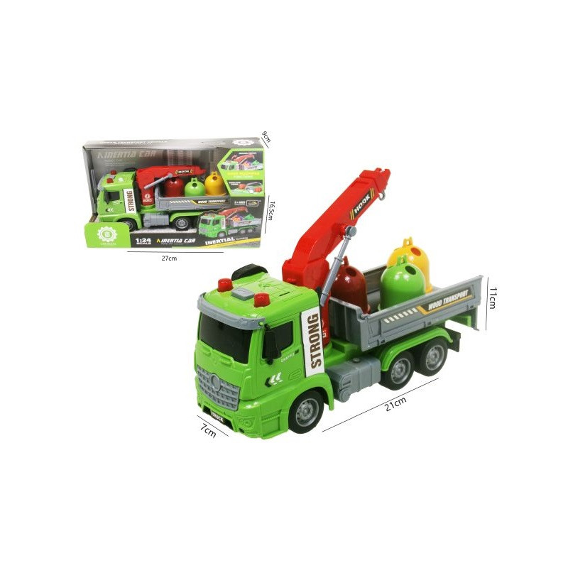 Śmieciarka 22cm św/dźw napęd H13950 51490