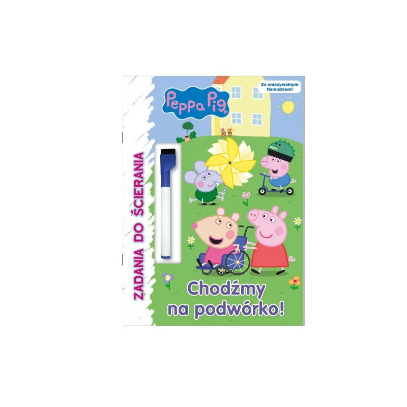 Świnka Peppa Zadan.d/ścier.Chodźmy n/podw! 29594