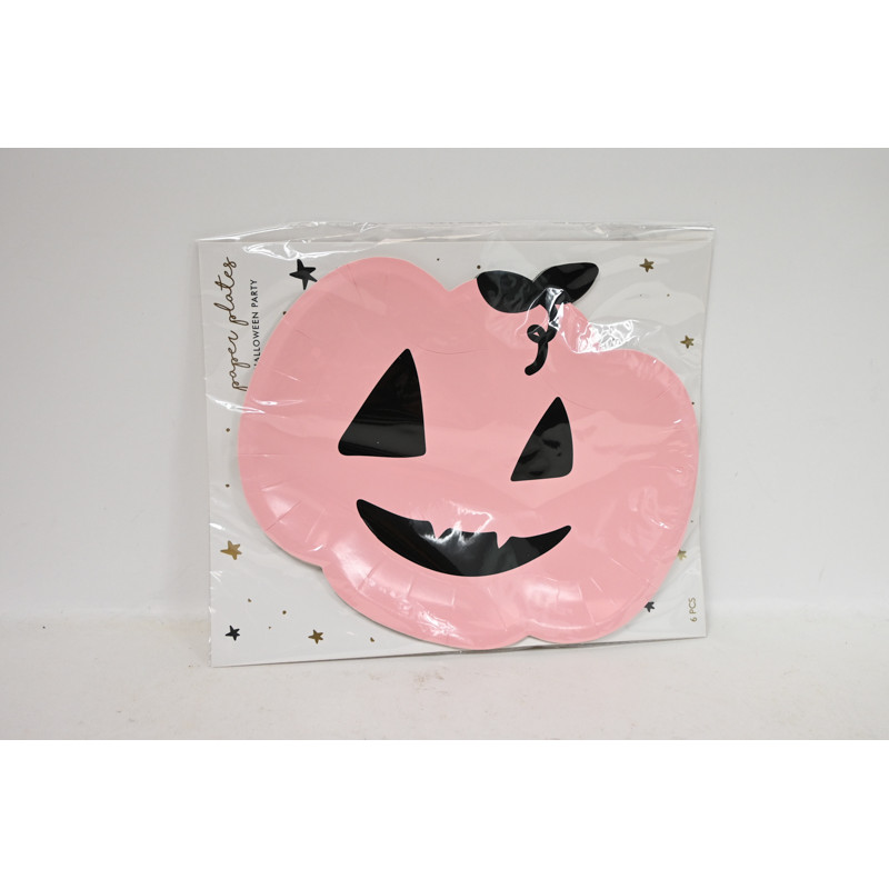 Talerzyki Dynia różowy A6 12544