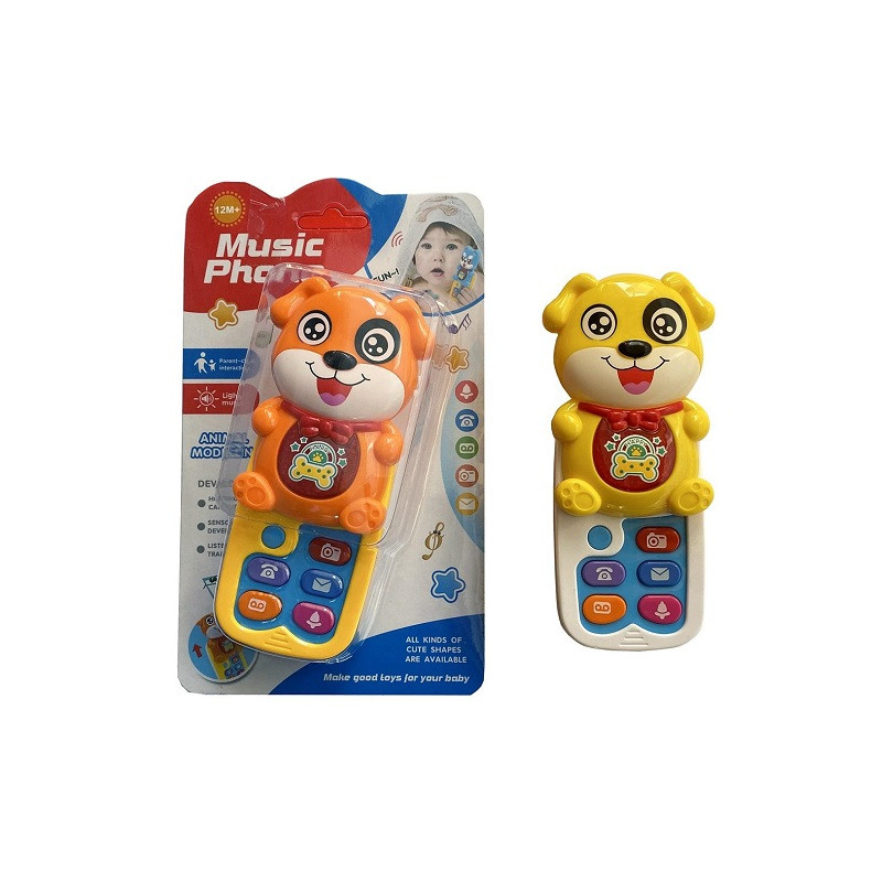 Telefon muzyczny pies 2kol A-1204 65999
