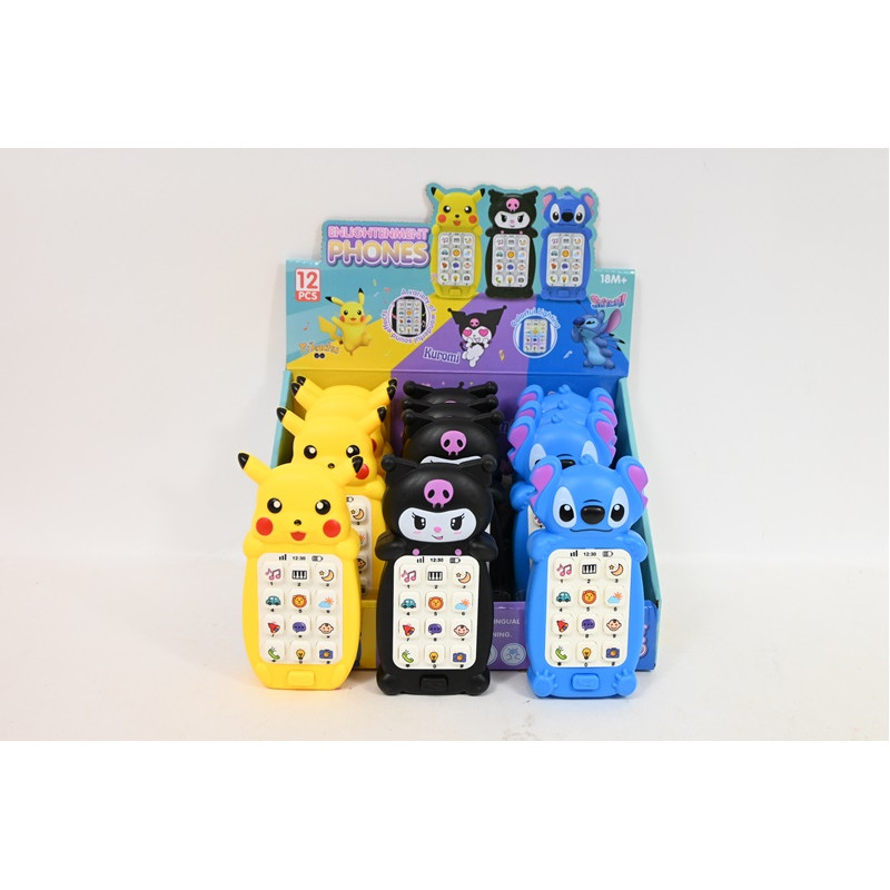 Telefon zwierzak św/dźw 14cm 3wz BTEL8466 78466