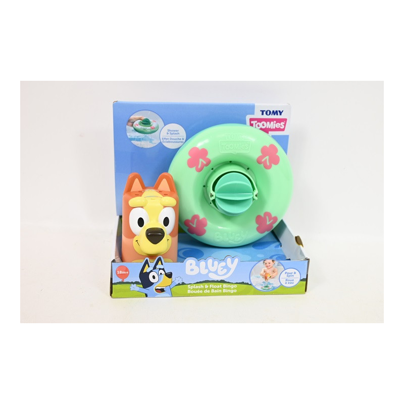 TOMY Bluey zabawka z Bingo do kąpieli E73623