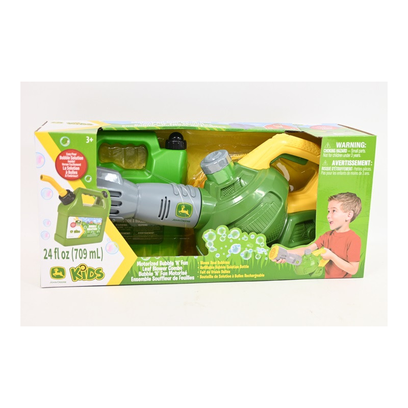TOMY John Deere dmuchawa liście bańki mydl.X470146