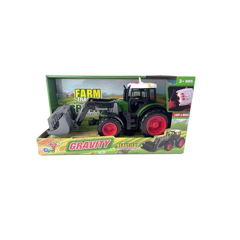 Traktor z łyżka św/dźw w pudełku 1352273 22739