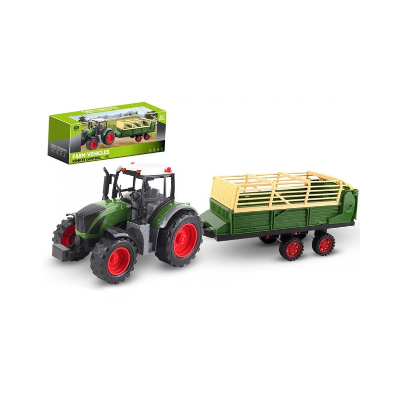 Traktor z przyczepą RC/ład USB 011345 75238