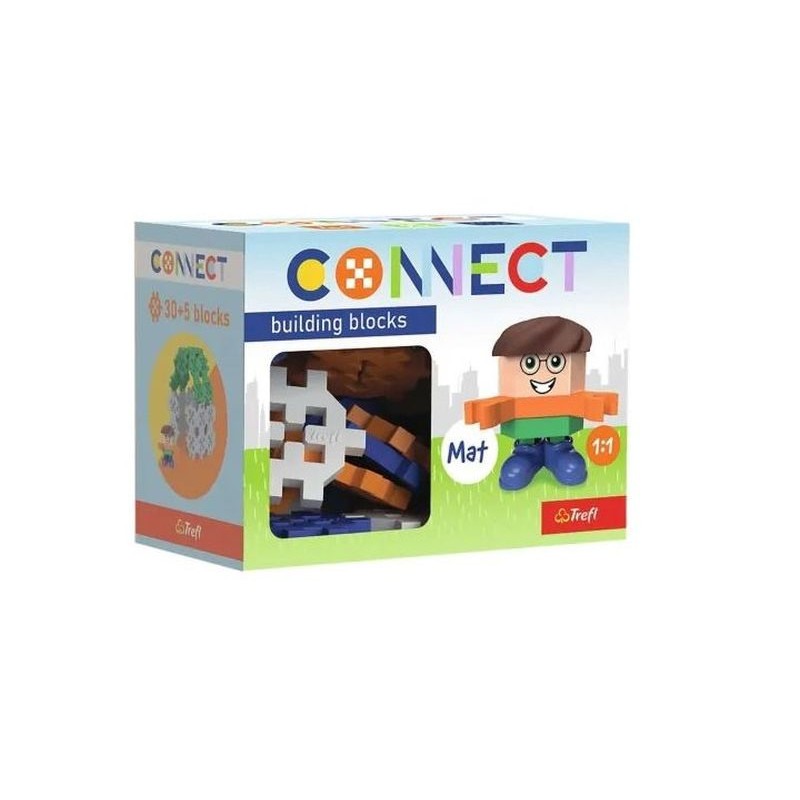TREFL Klocki Connect Basic 35Boy MAT 62005