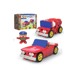 TREFL Klocki Connect Cabriolet/DeliveryVanS 61970