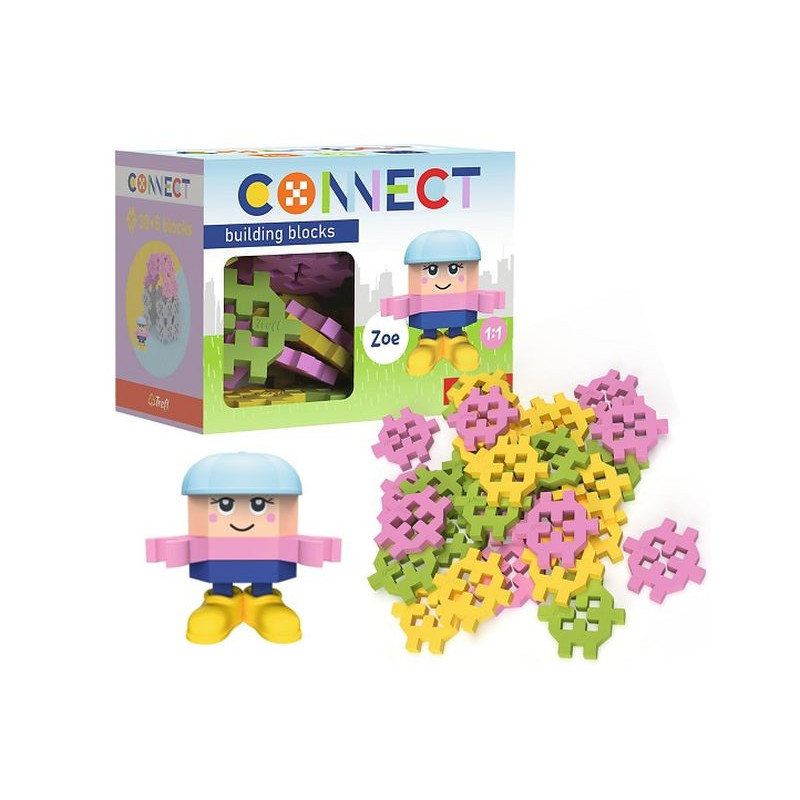 TREFL Klocki Connect Pocket 35Girl ZOE 61980