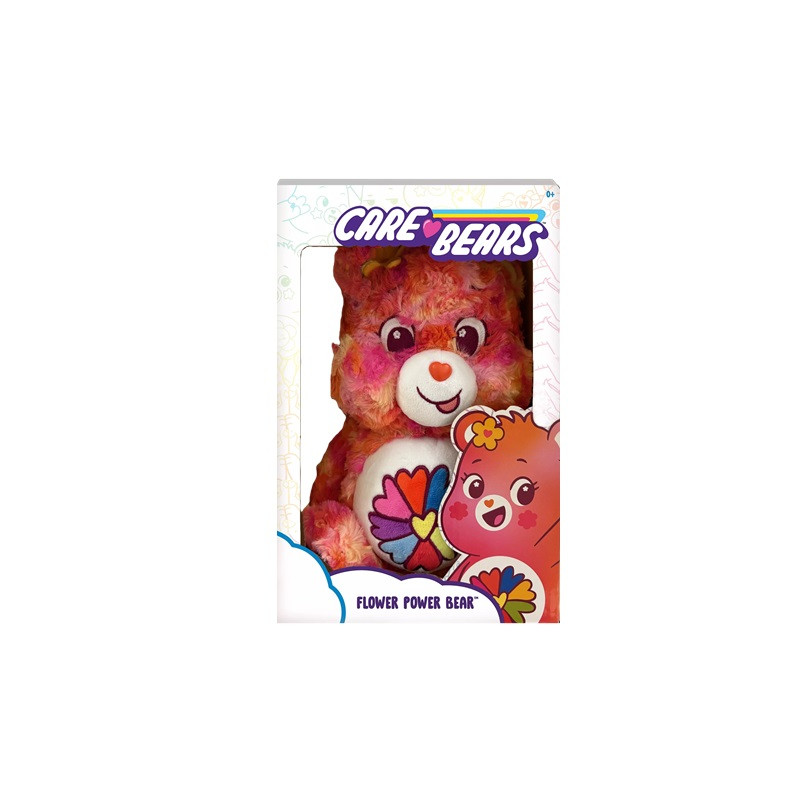 TROSKLIWE MISIE miś Flower Power 35cm/pud 587-8001