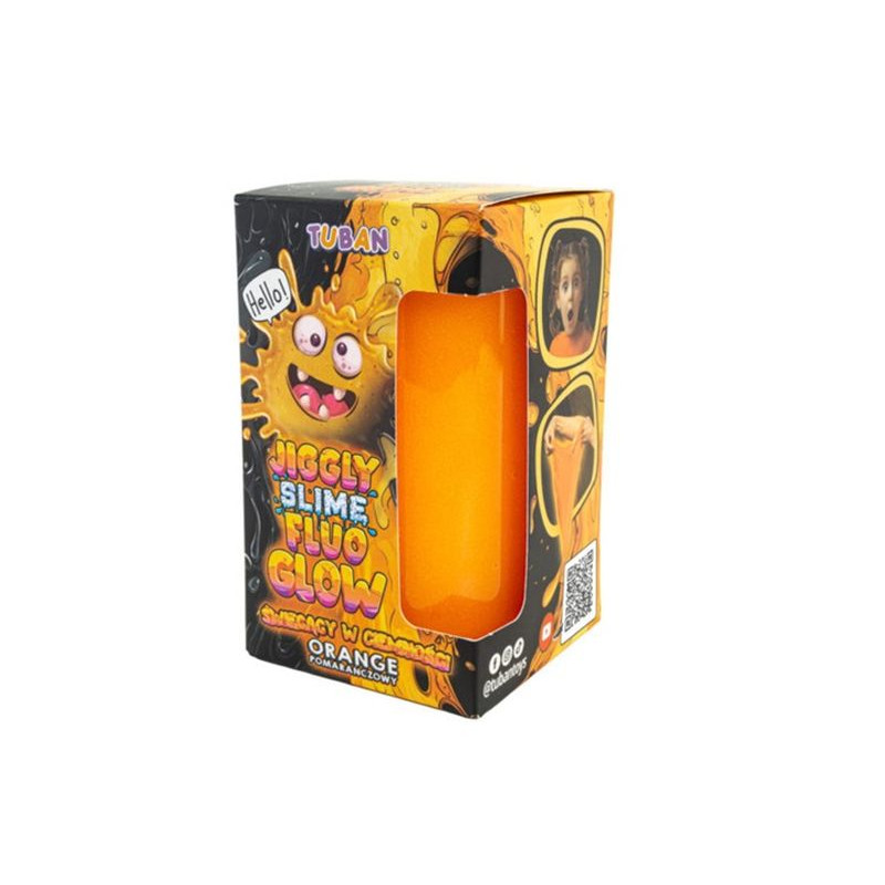 TUBAN JigglySlime FluoGlow pomarańcz.TU3822 38229
