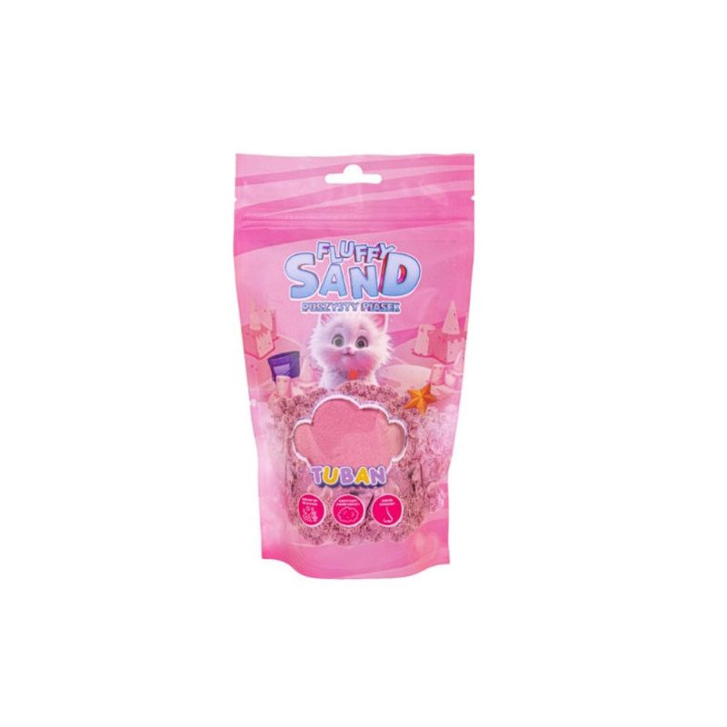 TUBAN piasek Fluffy różowy 90g TU3785 37857