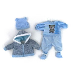 Ubranko dla bobasa 45cm kurteczka 82746