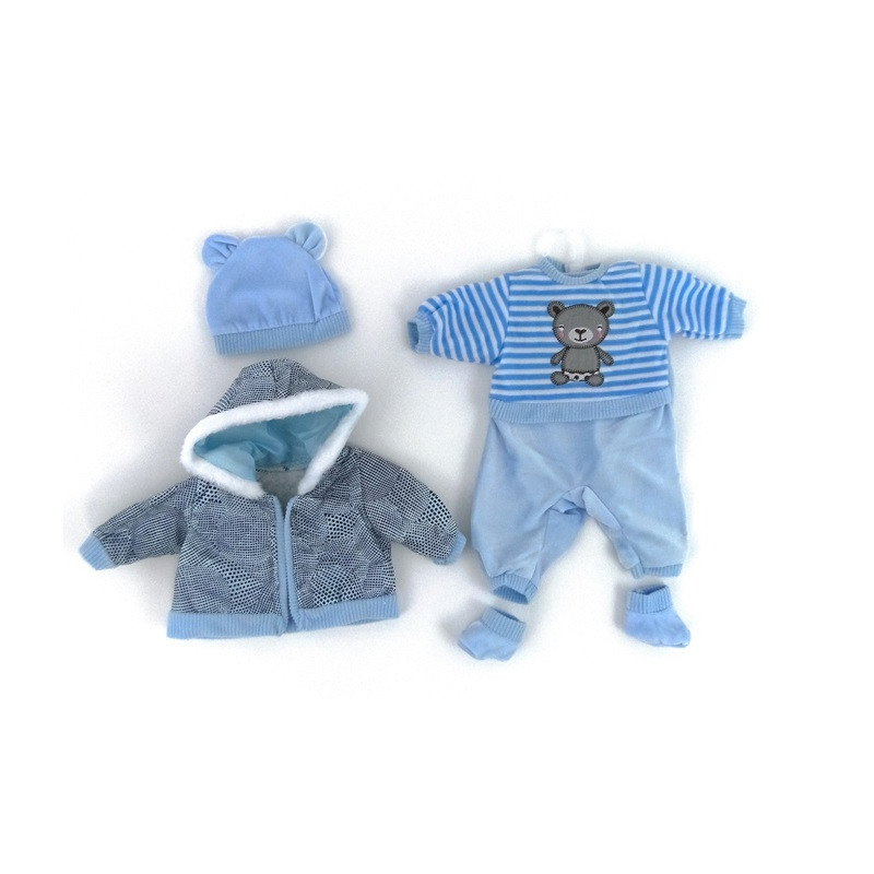 Ubranko dla bobasa 45cm kurteczka 82746